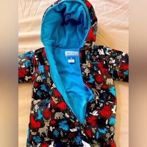 Columbia Snuggly Bunny Bunting snowsuit infant 6 - 12 months